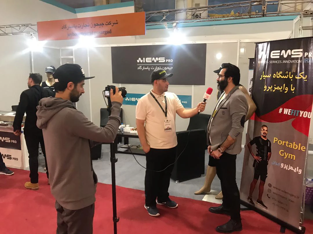 حضور در نمایشگاه اسپورتکس کیش معرفی باشگاه سیار ای ام اس